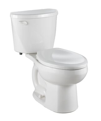 American Standard Evolution 2 Two-Piece 1.6 gpf/6.0 Lpf Chair Height Elongated Toilet Less Seat