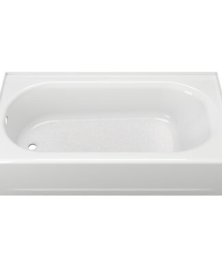 American Standard Princeton® Americast® 60 x 34-Inch Integral Apron Bathtub Above Floor Rough Left-Hand Outlet with Luxury Ledge 60" x 34" x 14"