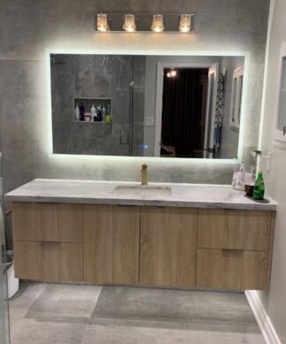 RUBY HALO BATHROOM LED VANITY MIRROR