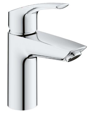 GROHE EUROSMART® SINGLE HOLE SINGLE-HANDLE S-SIZE BATHROOM FAUCET 1.2 GPM LESS DRAIN