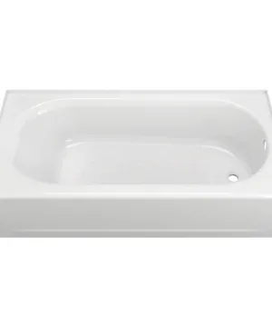 American Standard Princeton™  Princeton® Americast® 60 x 30-Inch Integral Apron Bathtub Above Floor Rough with Right-Hand Outlet