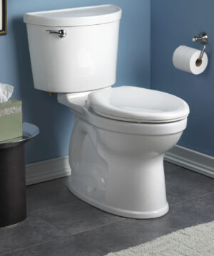 American Standard Champion PRO Two-Piece 1.6 gpf/6.0 Lpf Standard Height Elongated Toilet less Seat