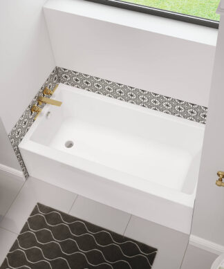 MAAX BOSCA ACCESS  60" x 30 " x 16" AFR ACRYLIC ALCOVE BATHTUB
