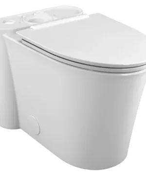American Standard Studio S Concealed Trapway Right Height Elongated Toilet Bowl with Seat