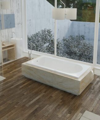 Mirolin Kalm™ Drop-in Bathtub 72″