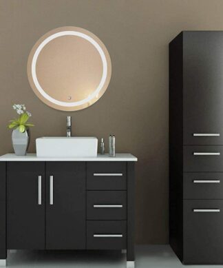 RUBY ROUNDY BATHROOM LED VANITY MIRROR