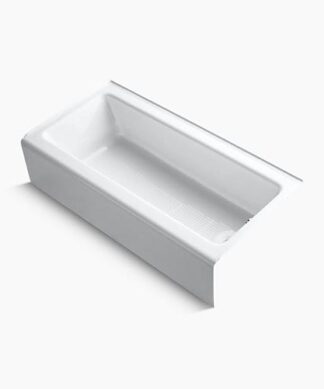 KOHLER Bellwether®60" x 30-1/4" alcove bath with integral apron and left-hand drain