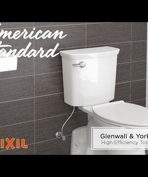 American Standard Yorkville™ Two-Piece Pressure Assist 1.1 gpf/4.2 Lpf Back Outlet Elongated EverClean® Toilet