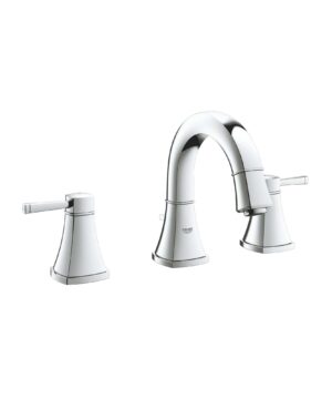 GROHE GRANDERA®  8" WIDESPREAD 2-HANDLE S-SIZE BATHROOM FAUCET 4.5 L/MIN (1.2 GPM)