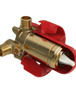 Riobel 1/2" Pressure Balance Rough-in Valve with 1 Function - Unfinished with outlet and inlet male NPT or sweat