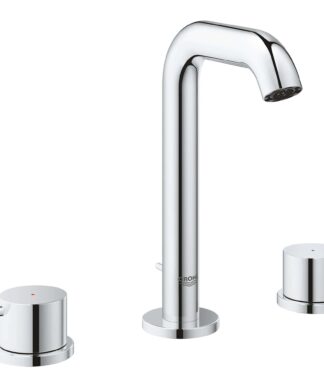 GROHE ESSENCE NEW  8" WIDESPREAD 2-HANDLE M-SIZE BATHROOM FAUCET 4.5 L/MIN (1.2 GPM