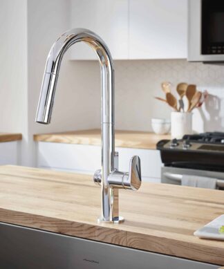 American Standard Beale MeasureFill™ 2-Handle Pull-Down Dual Spray Kitchen Faucet 1.5 gpm/5.7 L/min With MeasureFill™ Dial
