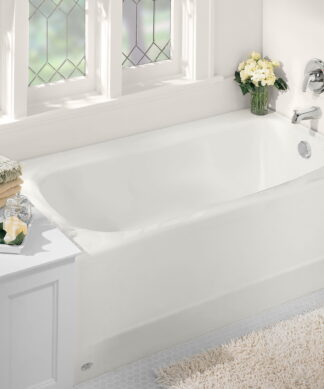 American Standard Cambridge® Americast® 60 x 32-Inch Integral Apron Bathtub With Right-Hand Outlet