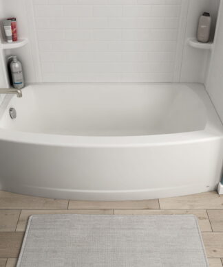 American Standard Elevate™ 60”X30”X18”inch Integral Apron Bathtub with Left-hand Outlet