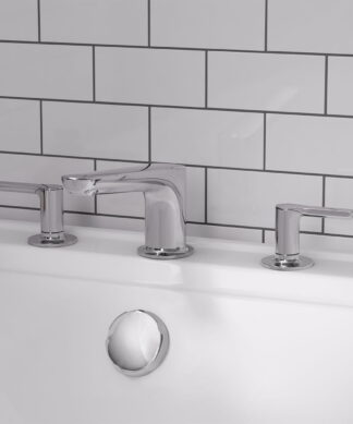 American Standard Studio® S Bathtub Faucet With Lever Handles and Personal Shower for Flash® Rough-In Valve