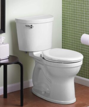 American Standard Champion® PRO Two-Piece 1.6 gif/6.0 Lpf Chair Height Round Front Toilet Less Seat