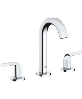 GROHE DEFINED  8" WIDESPREAD 2-HANDLE M-SIZE BATHROOM FAUCET 4.5 L/MIN (1.2 GPM)