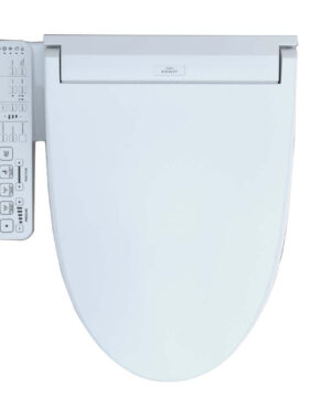 TOTO WASHLET C2 ELECTRONIC BIDET TOILET SEAT WITH PREMIST AND EWATER+ WAND CLEANING, ELONGATED