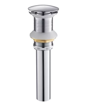 RUBY CANADA Push Pop-Up Bathroom Sink Drain Without Overflow