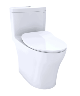 TOTO AQUIA® IV ONE-PIECE TOILET - 1.28 GPF & 0.9 GPF, ELONGATED BOWL - WASHLET+ CONNECTION SLIM SEAT - NEW