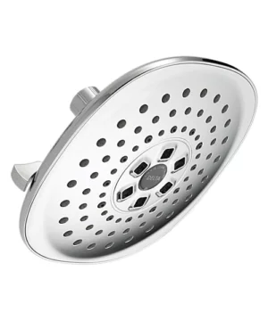 DELTA UNIVERSAL SHOWERING 3 Setting H2OKinetic Contemporary Raincan Showerhead