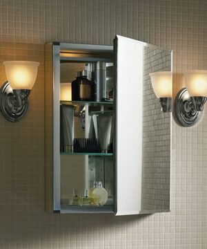 KOHLER K-Cb-CLC2026FS 20" x 26" Frameless Aluminum Medicine Cabinet - Flush or Surface Mount