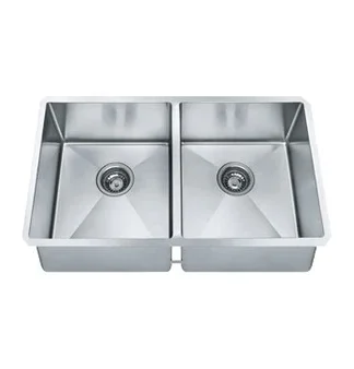Franke TCX120-29 Techna 2 Bowl Undermount Sink - Stainless Steel