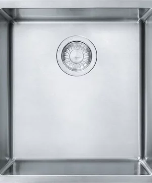 Franke CUX110-15-CA Cube 1 Bowl Undermount Kitchen Sink - Stainless Steel