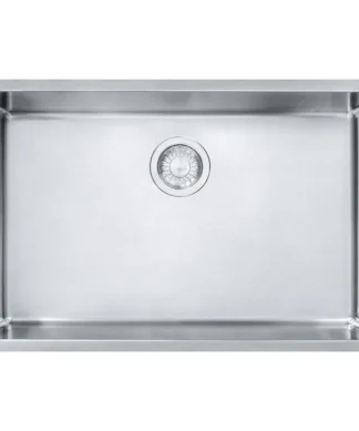 Franke CUX110-27-CA Cube 1 Bowl Undermount Kitchen Sink - Stainless Steel