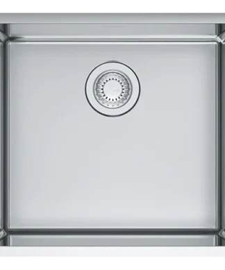 Franke CUX110-19-CA Cube Single Bowl Undermount Kitchen Sink - Stainless Steel