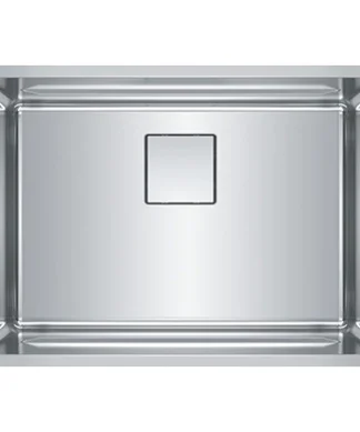 Franke PTX110-25-CA Pescara 25"x17"x9" 1 Bowl Undermount Kitchen Sink - Stainless Steel