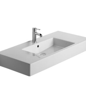 Duravit 032910 Vero Furniture Washbasin Wallmounted 41-3/8" x 19-1/4" Single Hole