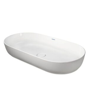 Duravit 037980 Luv Washbowl Without Tap Hole Grey Satin