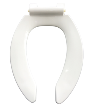Caroma Commercial top fixing open front toilet seat