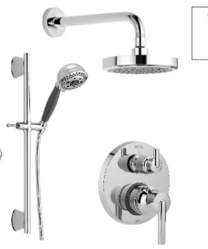 DELTA DF-KIT18-WS Delta 14 Series Integrated Diverter Shower Kit