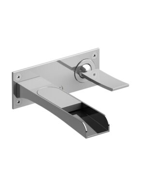 Riobel Zendo Wall Mount Bathroom Faucet With Trough