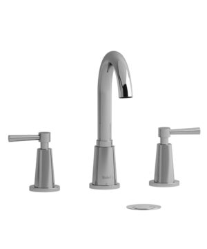 Riobel Pallace Widespread Bathroom Faucet Chrome With Lever Handles