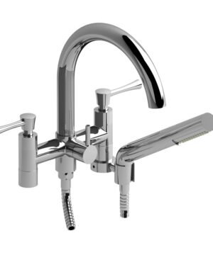 Riobel Edge Two Hole Tub Filler Without Risers