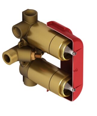 Riobel 3/4" Thermostatic and Pressure Balance Rough-in Valve Multi-Function System - Unfinished