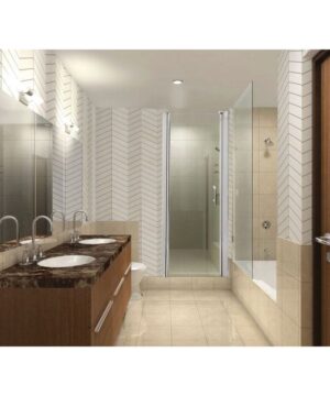 Mirolin Swing Shower Door Series 33 ½” X 34 ½” Height 69″