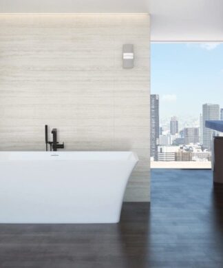 Mirolin Skye™ acrylic freestanding bathtub 66″