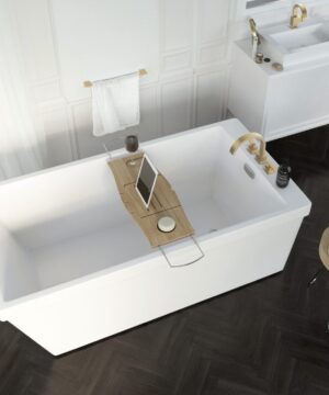 Mirolin Sable™ acrylic freestanding bathtub 60″