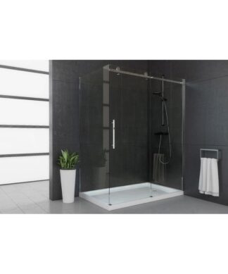 Mirolin Roll Top Series shower door 58 ½” X 59 ½” Height 74 ½”