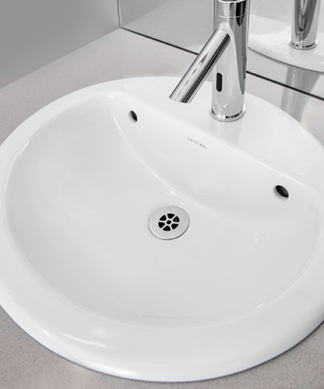 CONTRAC GRAYCIE OVAL DROP-IN SINK