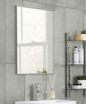 RUBY 24" x 32" Bathroom mirror with aluminum frame