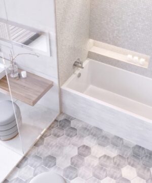 Mirolin Envy™ 60"x 32"x 22" Drop-in Bathtub