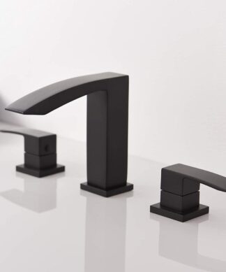RUBY SATRO THREE HOLES WIDESPREAD BATHROOM FAUCET
