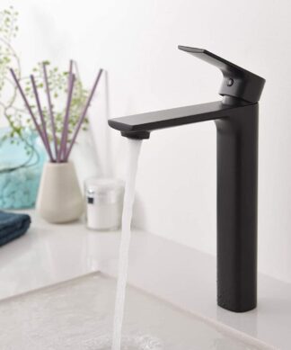 RUBY TIMELYSS SINGLE HOLE VESSEL SINK BATHROOM FAUCET