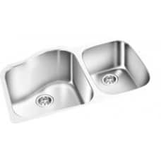 GEM double bowl under mount satin GE Series sink 31”x 20″x9"