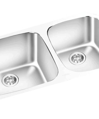 GEM double cosmo under mount satin sink 35"x18"x8"